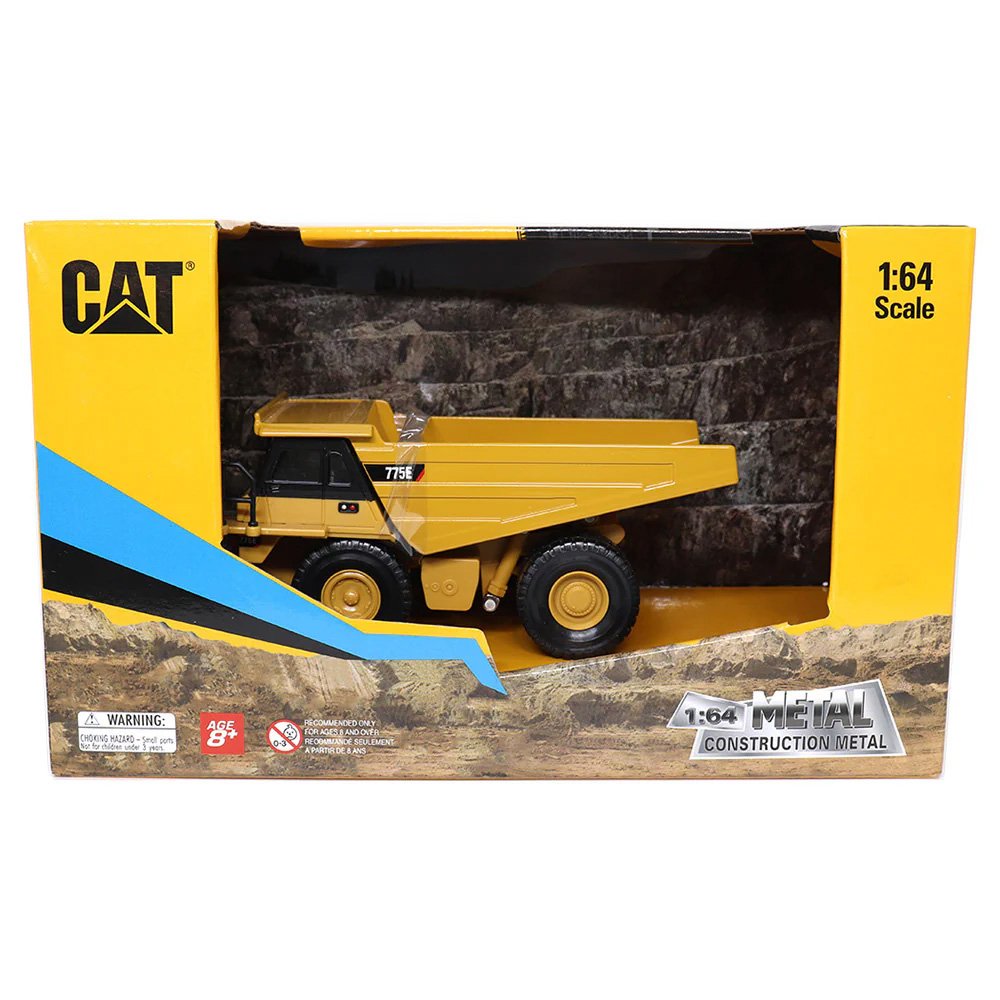 84653 Miniatura Caminhão fora de estrada Cat 775E na escala 1:64