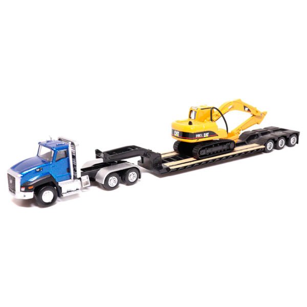 84415 Miniatura Caminhão reboque com escavadeira 315CL 1:87