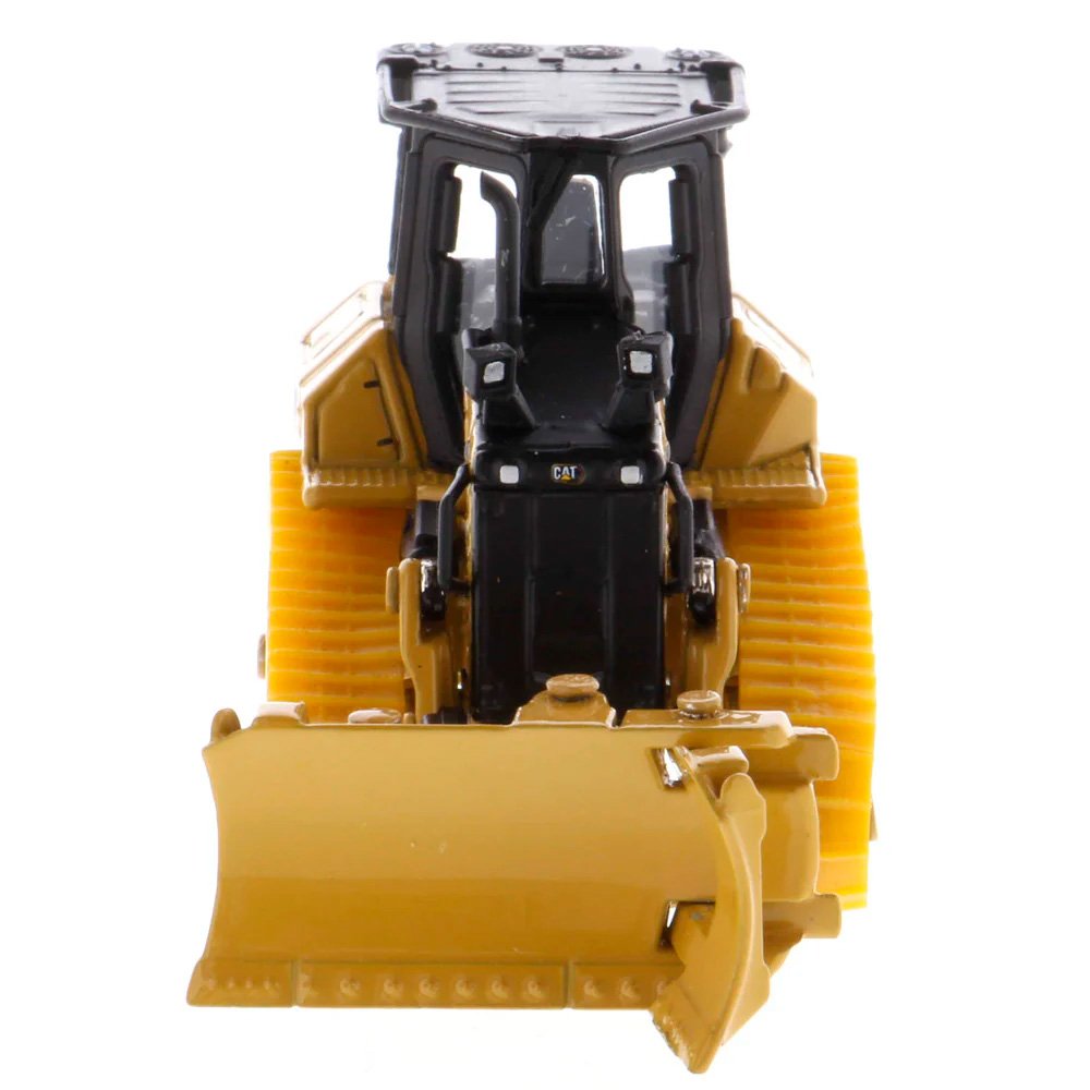 85953 Miniatura Trator de esteiras Cat D5 na escala 1:87 com esteiras para nivelamento fino e lâmina dobrável. - Imagem 3