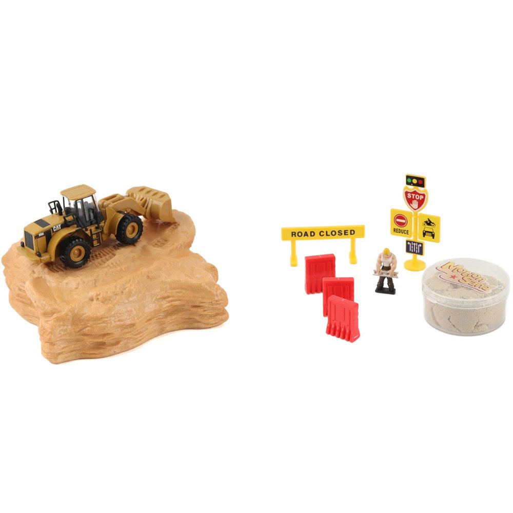 84553 - Miniatura Pá Carregadeira de Rodas Cat® 950G Série II c/diorama — Escala 1:87 - Imagem 2